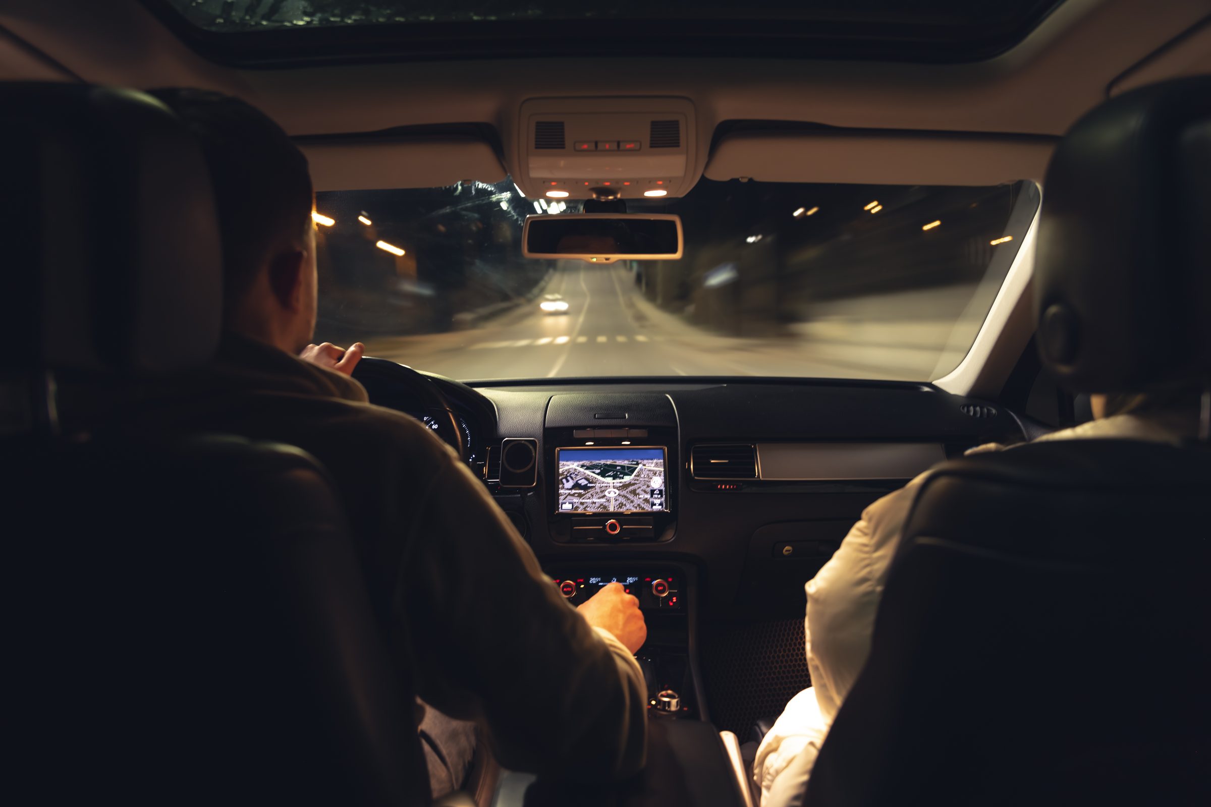 Night journey dashboard